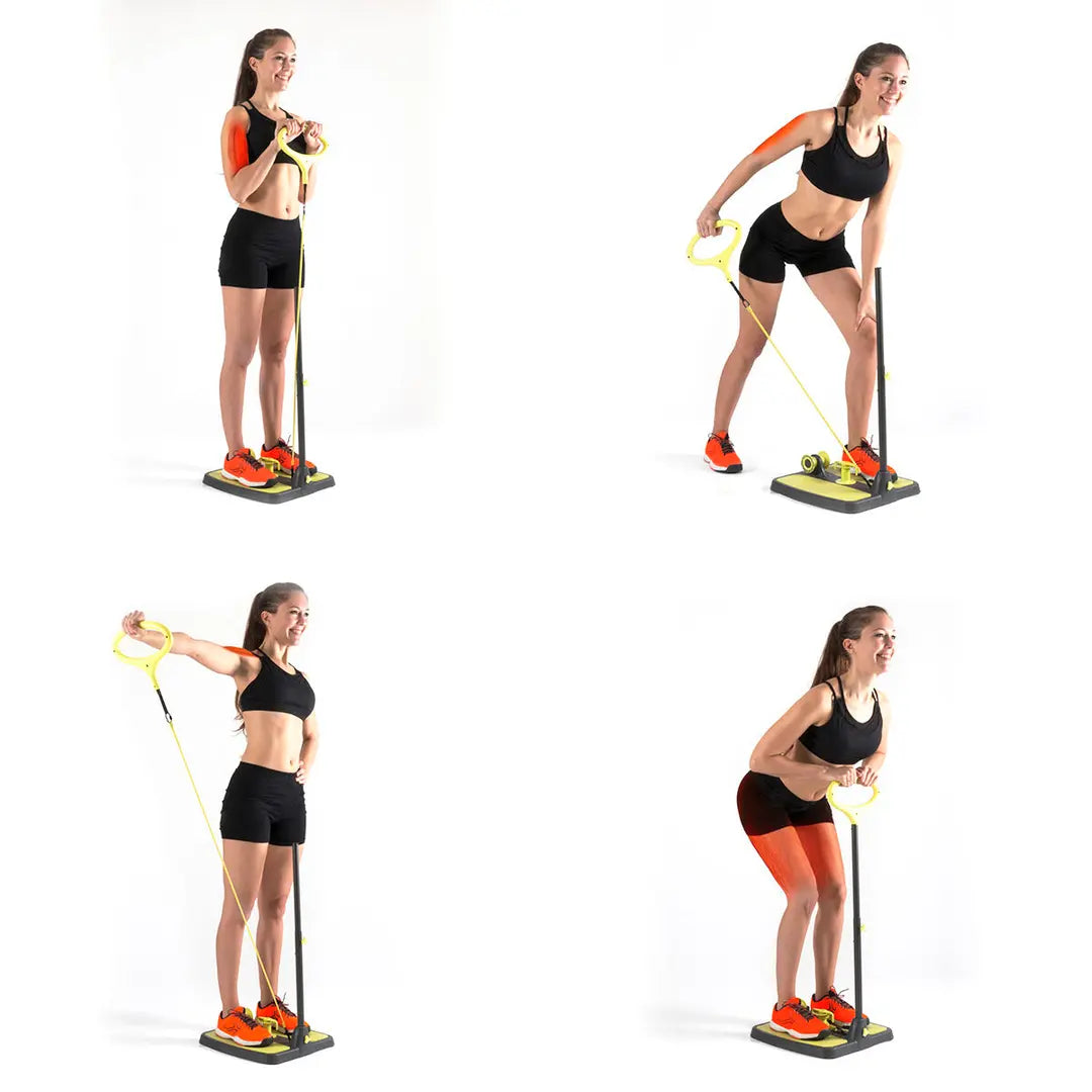 Leg&Booty Sculpt™ Plataforma de Tonificación Inferior + PowerBands 360™ de Reagalo
