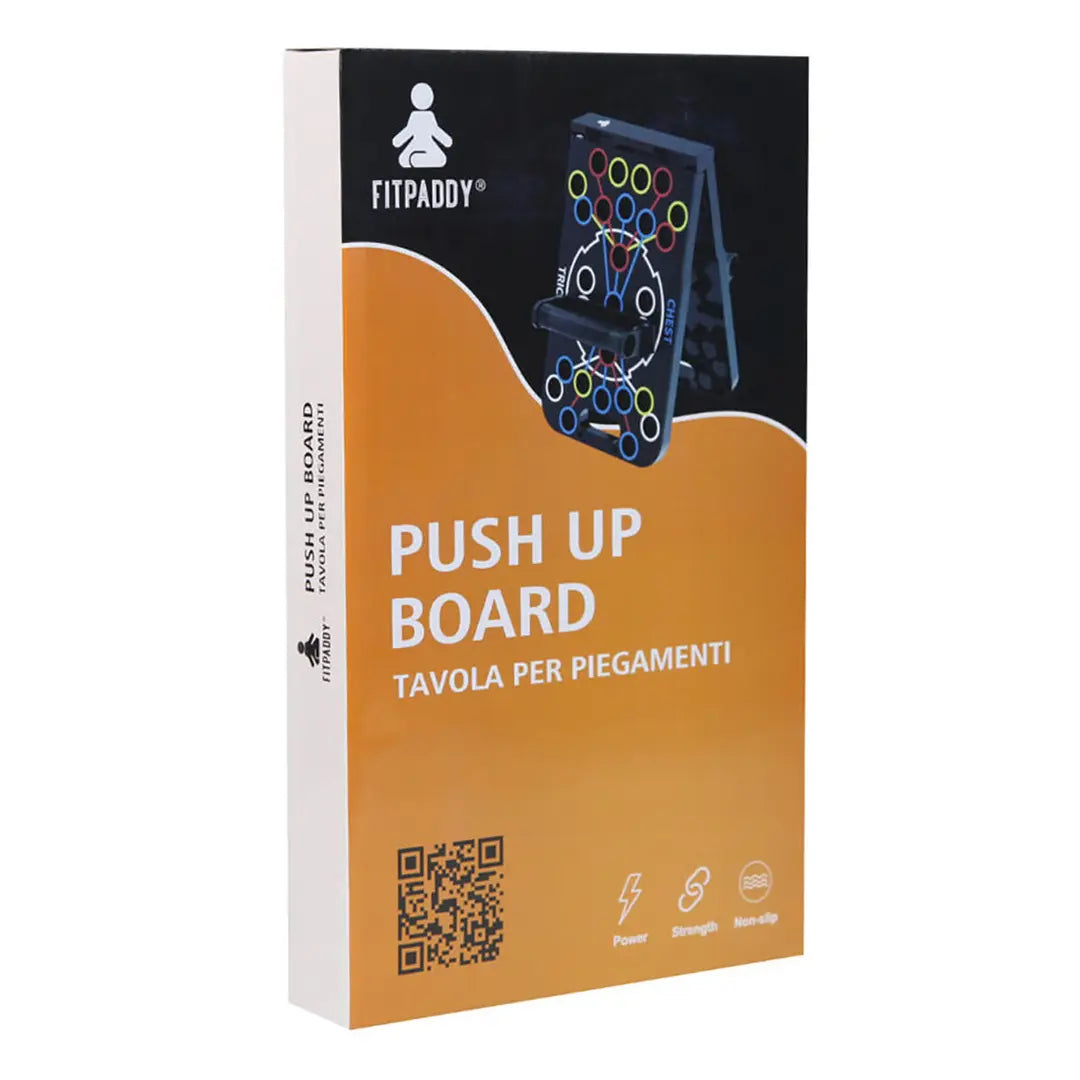 PushForce System™ Tabla de Flexiones sistema de flexiones guiadas + bandas de resistencia