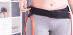 Reduce cintura y levanta glúteos en 15 minutos al día| Método 2 en 1 con aro inteligente + correa de glúteos de 🎁  sin necesidad de gym