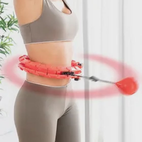 Reduce cintura y levanta glúteos en 15 minutos al día| Método 2 en 1 con aro inteligente + correa de glúteos de 🎁  sin necesidad de gym