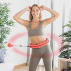 Reduce cintura y levanta glúteos en 15 minutos al día| Método 2 en 1 con aro inteligente + correa de glúteos de 🎁  sin necesidad de gym