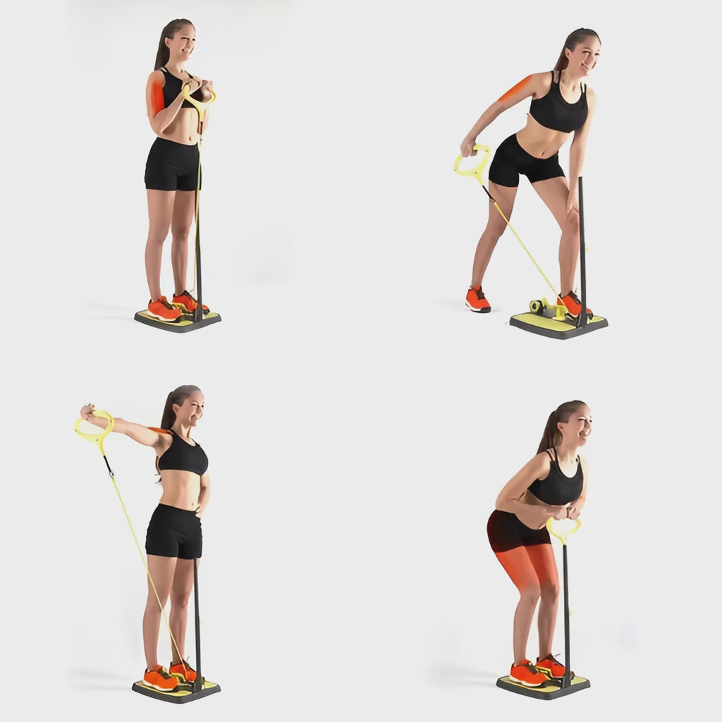 Leg&Booty Sculpt™ Plataforma de Tonificación Inferior + PowerBands 360™ de Reagalo