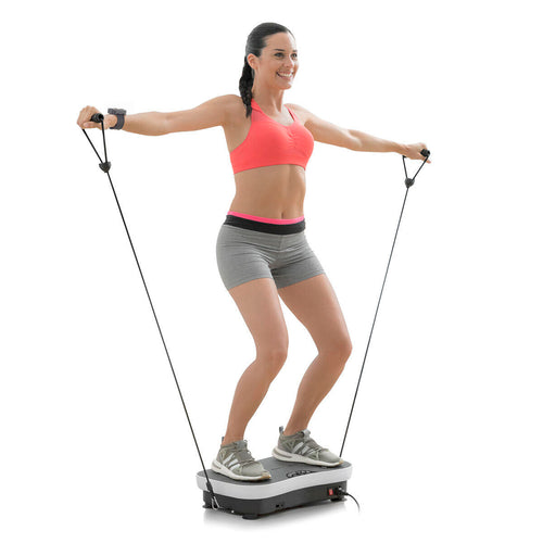 Pack Fitvex BodyVibe Pro™  Plataforma vibratoria fitness + set de bandas premium de REGALO